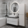 Тумба Bianco Lucido 80 см BELBAGNO ETNA ETNA80BL-KEPMNO-1338-SET